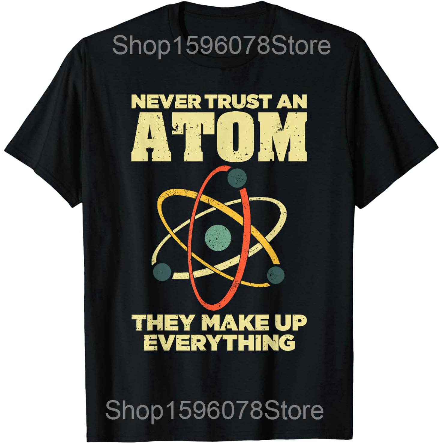 Cool Atom Art Men Women Biology Physics Chemistry Teacher T Shirts Humor Streetwear Tee Shirt Short Sleeve Unisex Loose Clothing 4XL
Cool Atom Art Men Women Biology Physics Chemistry Teacher T Shirts Humor Streetwear Tee Shirt Short Sleeve Unisex Loose Clothing 4XL