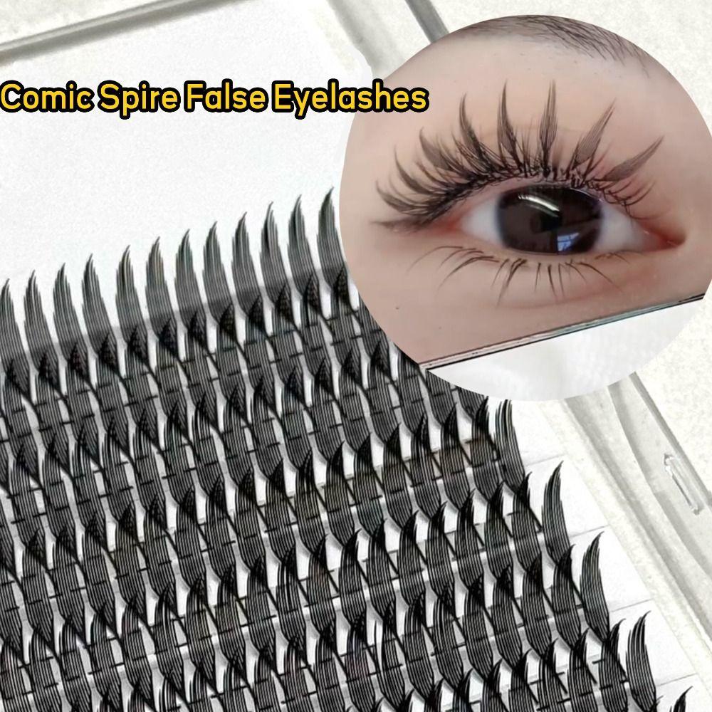 12 Rows Cluster Lashes Kit Comic Spire Mink Lashes Extensions Індивідуальні вії Інструменти для макіяжу очей D Curl-9mm
12 Rows Cluster Lashes Kit Comic Spire Mink Lashes Extensions Індивідуальні вії Інструменти для макіяжу очей D Curl-9mm