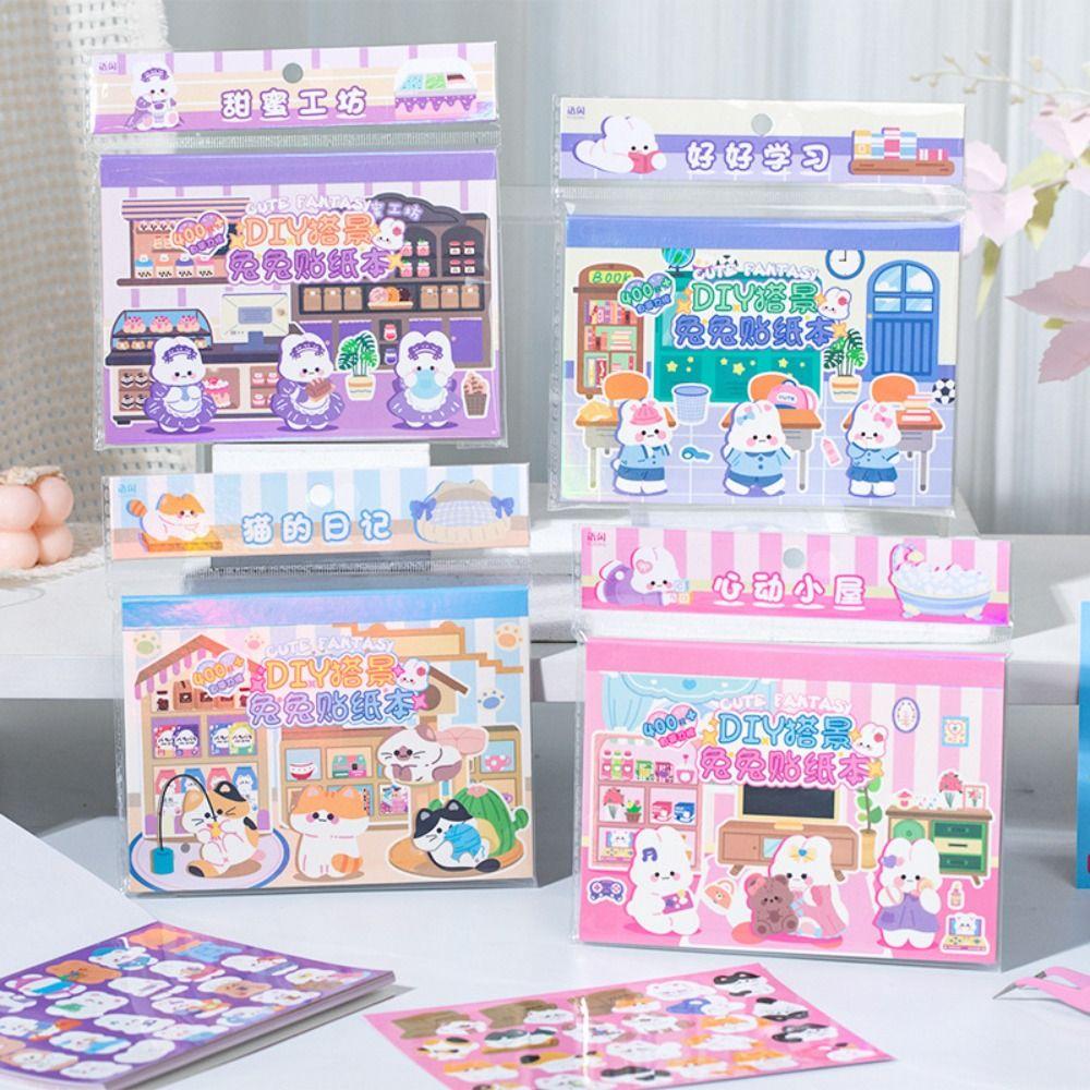Scrapbooking Set Scenery Sticker Book Hand Account Handmade Collage DIY Decorative Sticker Kids
Scrapbooking Set Scenery Sticker Book Hand Account Handmade Collage DIY Decorative Sticker Kids