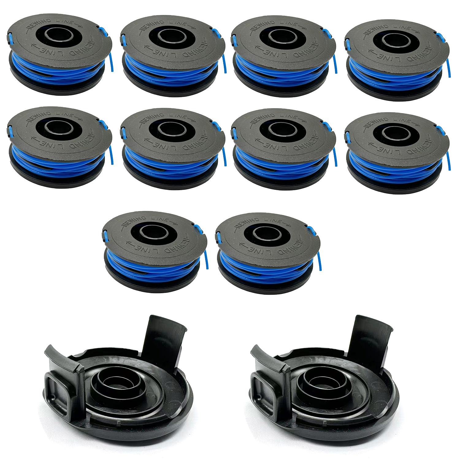 RSJA-01+RSJA-01-1 For Spear & Jackson GT600/GT450 Lawn Mower 10 Replacement Spool + 2 Spool Cap A
RSJA-01+RSJA-01-1 For Spear & Jackson GT600/GT450 Lawn Mower 10 Replacement Spool + 2 Spool Cap A