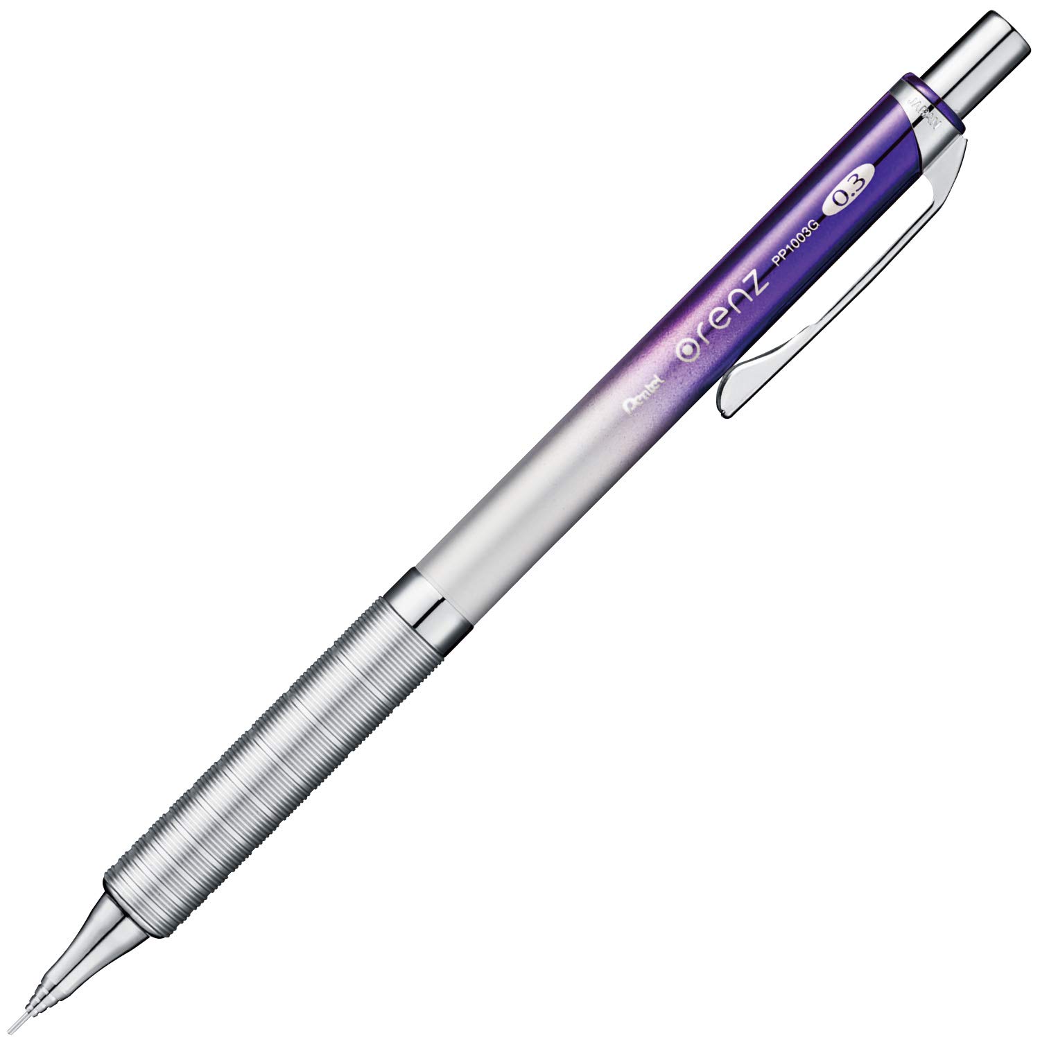 Pentel Orenz Mechanical Amesite Purple Pencil, 0.3mm, XPP1003G-MGV, фиолетовый
Pentel Orenz Mechanical Amesite Purple Pencil, 0.3mm, XPP1003G-MGV, фиолетовый