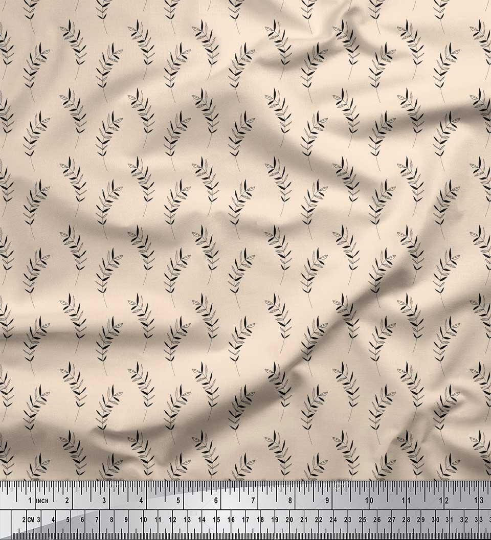 Тканина Soimoi White Poly Crepe Seal Leaves Print Тканина на метри 42 дюйма 42 Inch Wide - Poly Crepe зелений
Тканина Soimoi White Poly Crepe Seal Leaves Print Тканина на метри 42 дюйма 42 Inch Wide - Poly Crepe зелений