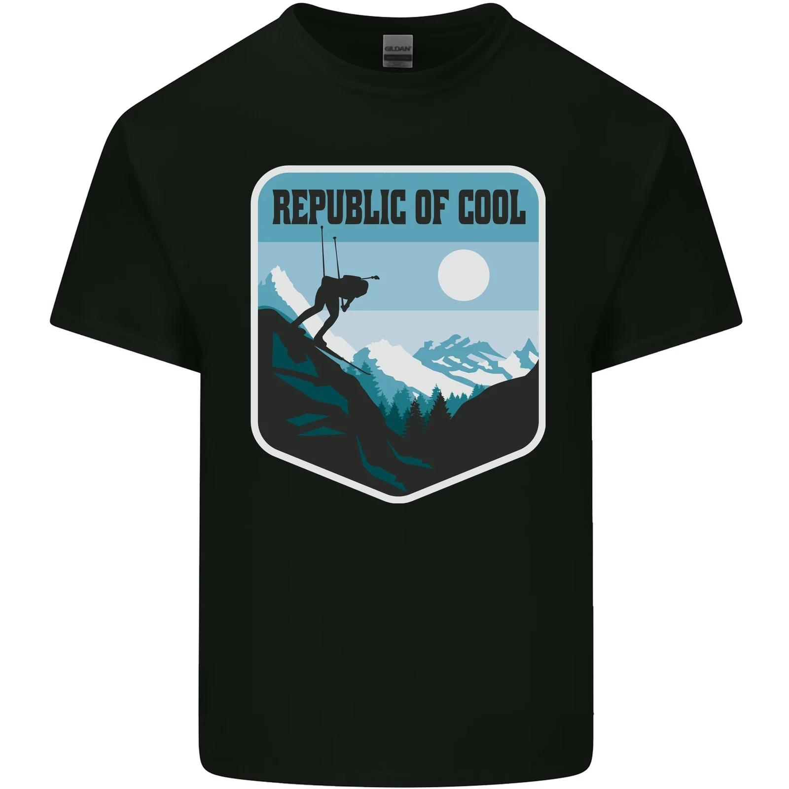 Republic of Cool Skiing Skier Ski Kids T-Shirt Childrens M
Republic of Cool Skiing Skier Ski Kids T-Shirt Childrens M