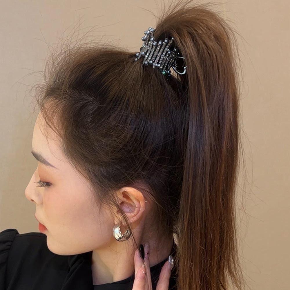 Zinc Zinc Alloy Pearl Hair Clip Solid Color Shark Clip Fresh Korean Style Accessories Women
Zinc Zinc Alloy Pearl Hair Clip Solid Color Shark Clip Fresh Korean Style Accessories Women