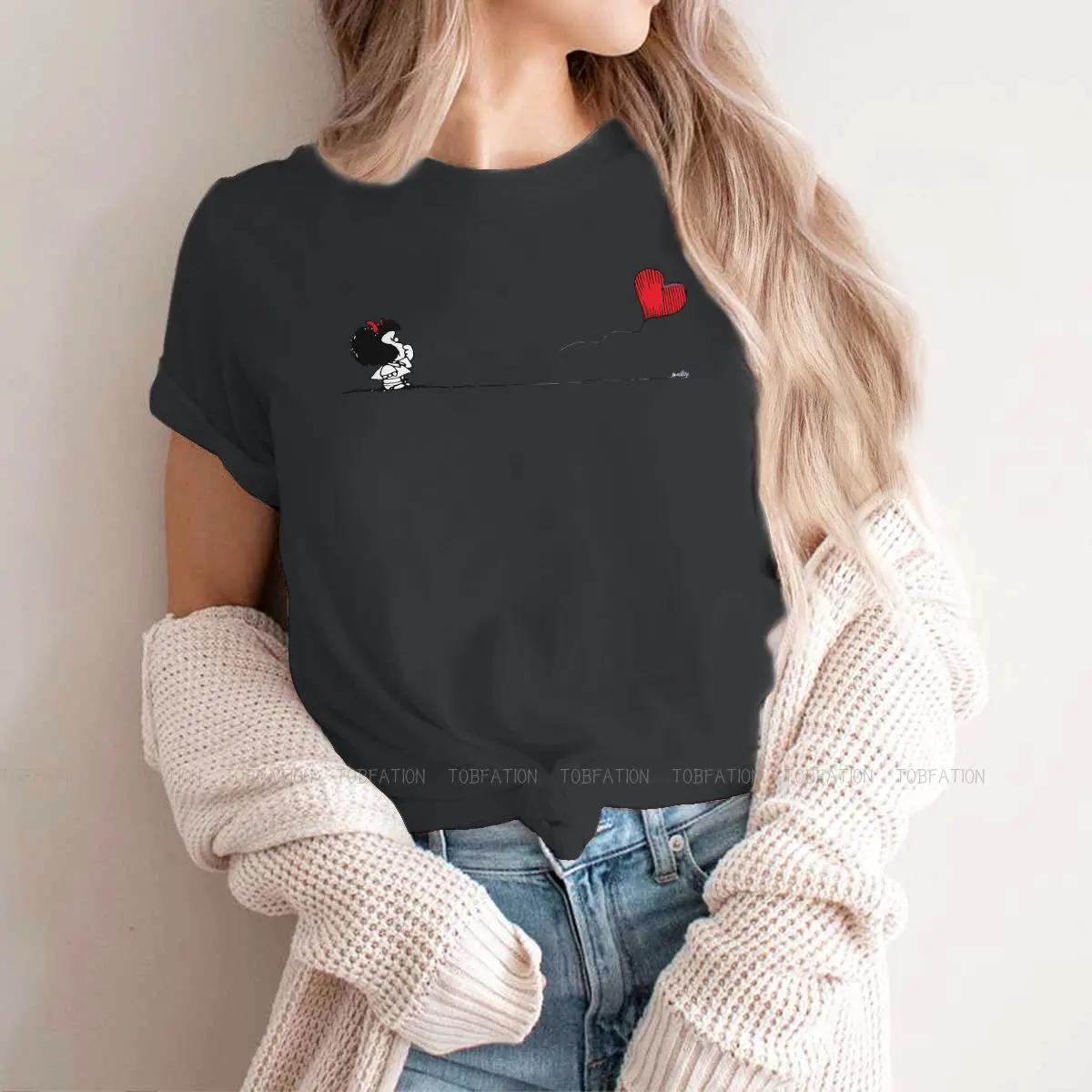 Balloon Heart Banksy Women s TShirt Mafalda Comic Quino Crewneck Girls Tops Lady T Shirt Funny Cute women L
Balloon Heart Banksy Women s TShirt Mafalda Comic Quino Crewneck Girls Tops Lady T Shirt Funny Cute women L