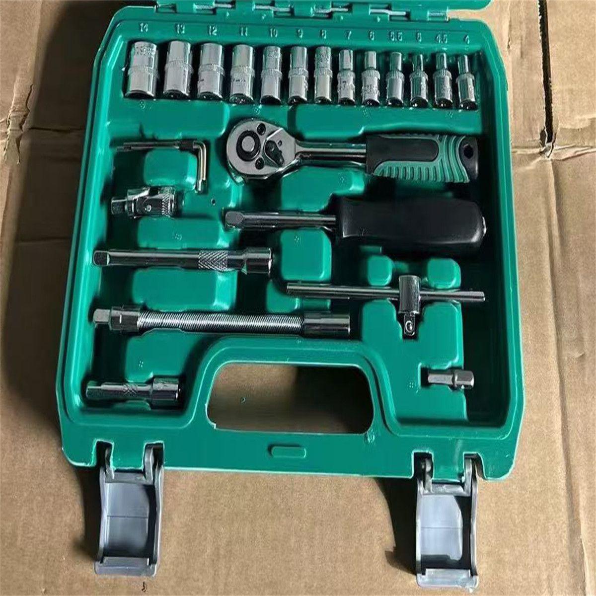 150-Piece Auto Maintenance & Repair Tool Set with Socket Wrench
150-Piece Auto Maintenance & Repair Tool Set with Socket Wrench