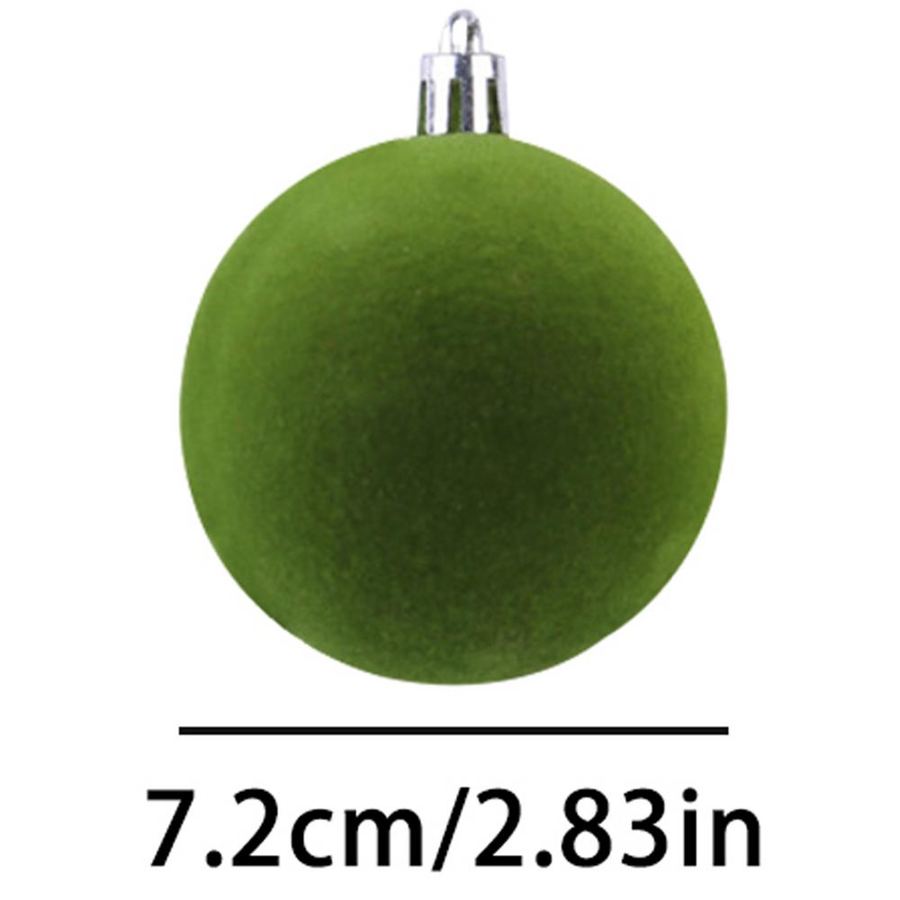 Velvet Ball Christmas Ornaments 12 Pieces Flocked Seasonal Decoration Decorative Christmas Ornament For Festival Planners Office
Velvet Ball Christmas Ornaments 12 Pieces Flocked Seasonal Decoration Decorative Christmas Ornament For Festival Planners Office