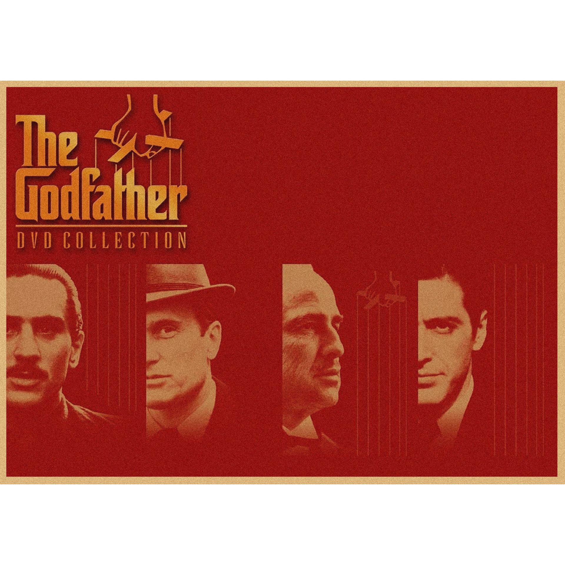 The Godfather Vintage Kraft Paper Poster Featuring Marlon Brando for Bar or Cafe Decor 29.7X42cm(A3 size)
The Godfather Vintage Kraft Paper Poster Featuring Marlon Brando for Bar or Cafe Decor 29.7X42cm(A3 size)