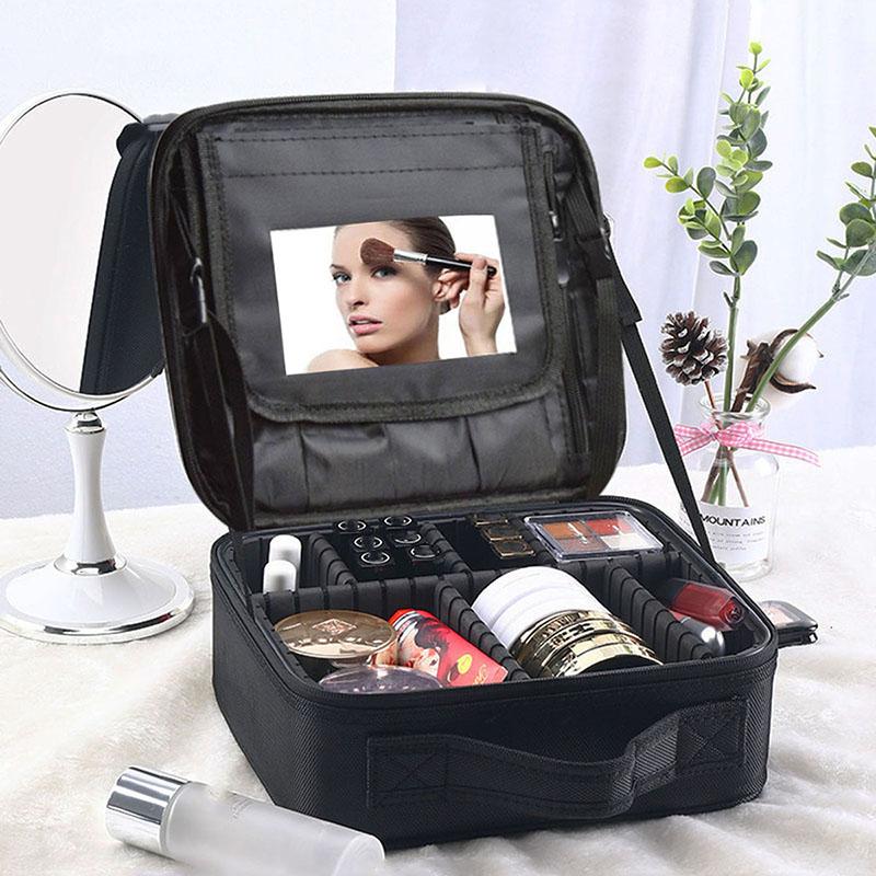 Portable Professional Makeup Case Waterproof Travel Makeup Bag Female With Mirror Cosmetology Nail Tool Suitcase For Women
Portable Professional Makeup Case Waterproof Travel Makeup Bag Female With Mirror Cosmetology Nail Tool Suitcase For Women