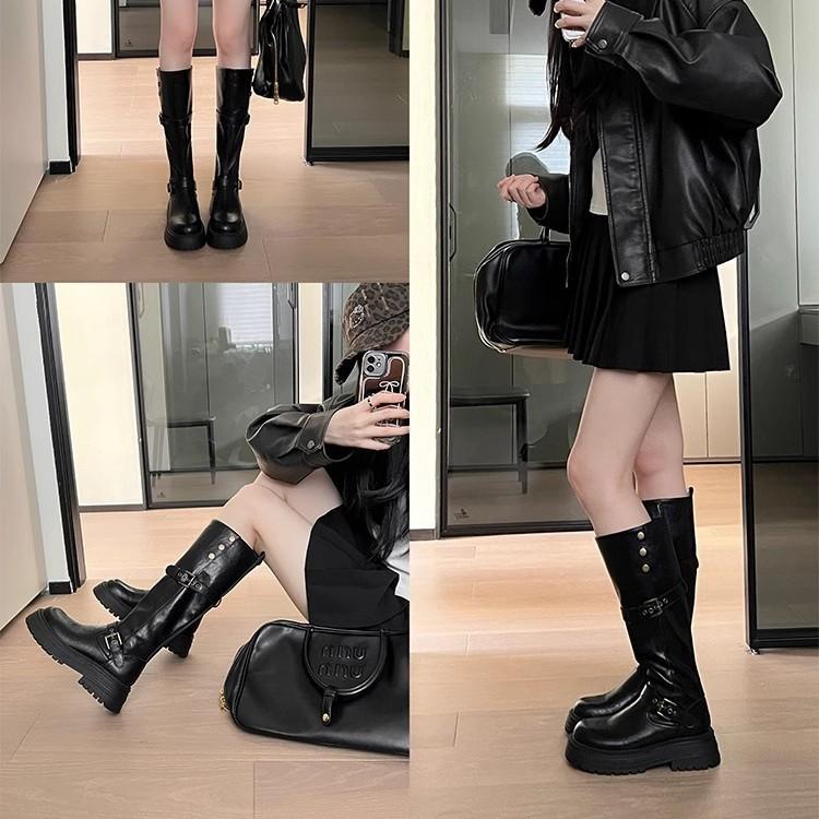 2 kinds of tube circumference~ Fattened and widened thick-soled medium-height boots for women s winter new knight boots Height-increasing black boots 34
2 kinds of tube circumference~ Fattened and widened thick-soled medium-height boots for women s winter new knight boots Height-increasing black boots 34