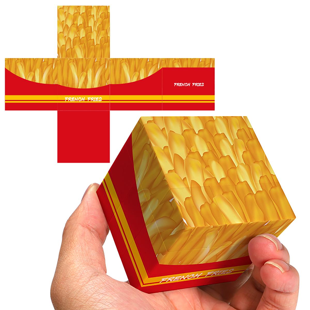 3x3x3 Magic Cube Puzzle UV Printed 3D french fries Stress-Relieving Professional Smooth Speed Game Toy for Children Gift
3x3x3 Magic Cube Puzzle UV Printed 3D french fries Stress-Relieving Professional Smooth Speed Game Toy for Children Gift