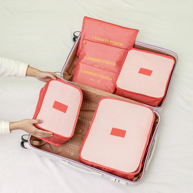 6Pcs Oxford Cloth Packing Cubes for Travel Luggage Organizer Bag Compression Pouches Pink
6Pcs Oxford Cloth Packing Cubes for Travel Luggage Organizer Bag Compression Pouches Pink
