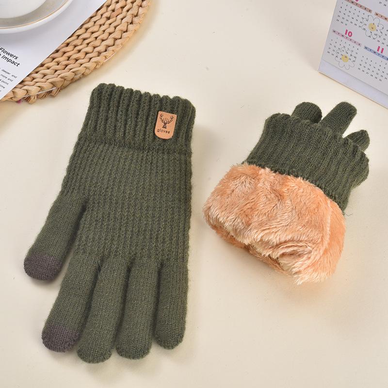 Зимние новые мужские двухслойные перчатки теплые и морозостойкие начесанные утолщенные шерстяные вязаные перчатки арктический пух one size fits all армия зеленый
Зимние новые мужские двухслойные перчатки теплые и морозостойкие начесанные утолщенные шерстяные вязаные перчатки арктический пух one size fits all армия зеленый