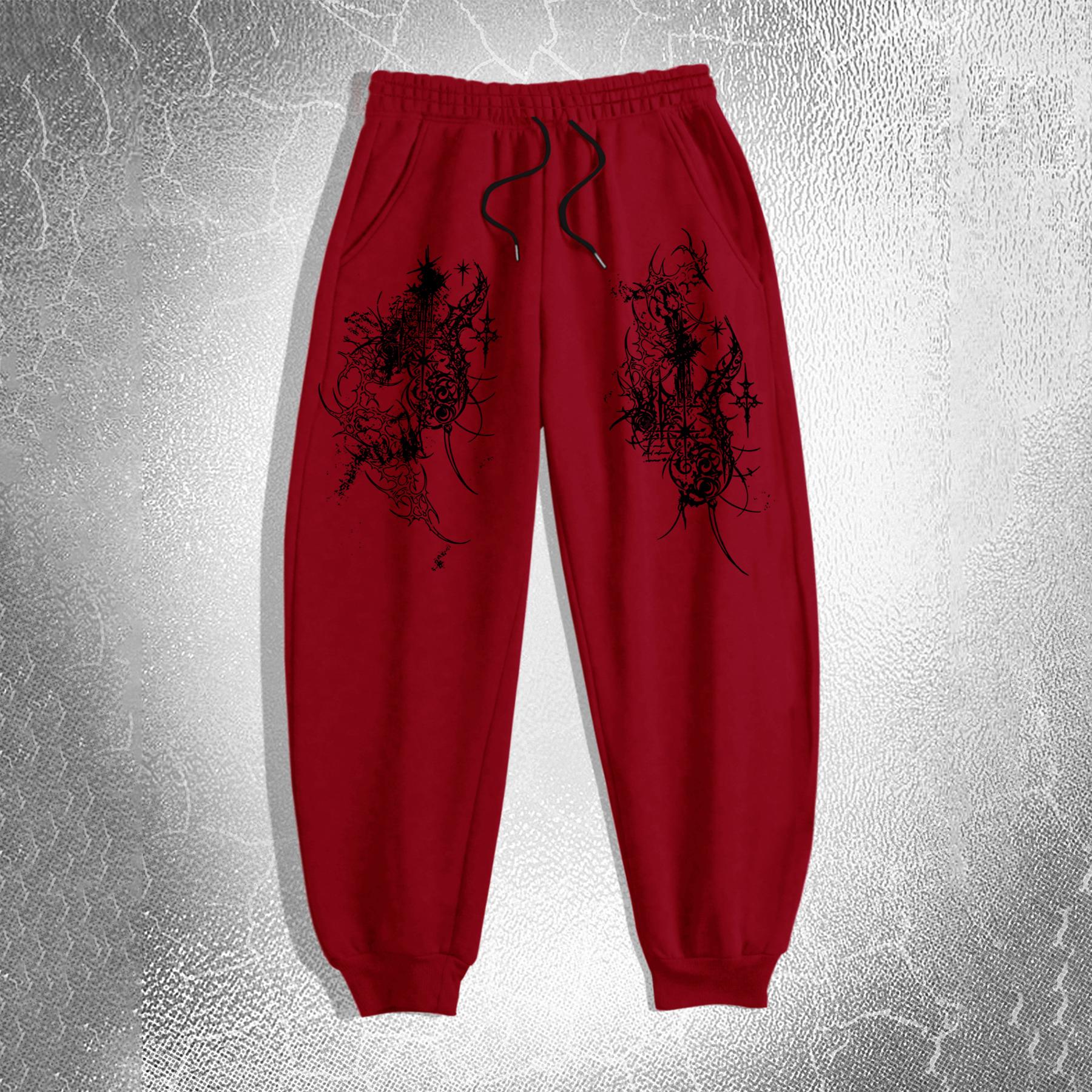 Men s Gothic Skull Casual Pants, Punk Street-Style Black Printed Cuffed Pants, Perfect for Casual and Everyday Work Outfits XXL червоний
Men s Gothic Skull Casual Pants, Punk Street-Style Black Printed Cuffed Pants, Perfect for Casual and Everyday Work Outfits XXL червоний
