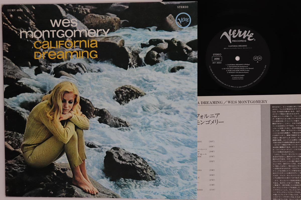LP Record WES MONTGOMERY California Dreaming MV4003 VERVE 1977 Japan Jazz Used
LP Record WES MONTGOMERY California Dreaming MV4003 VERVE 1977 Japan Jazz Used
