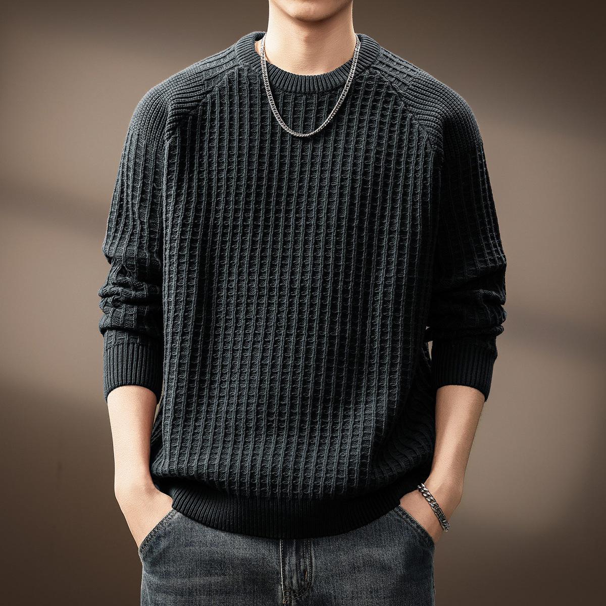 Men s Winter Chunky Knit Pineapple Stitch Sweater - Versatile American Style Casual Top S for 90-110 lbs
Men s Winter Chunky Knit Pineapple Stitch Sweater - Versatile American Style Casual Top S for 90-110 lbs