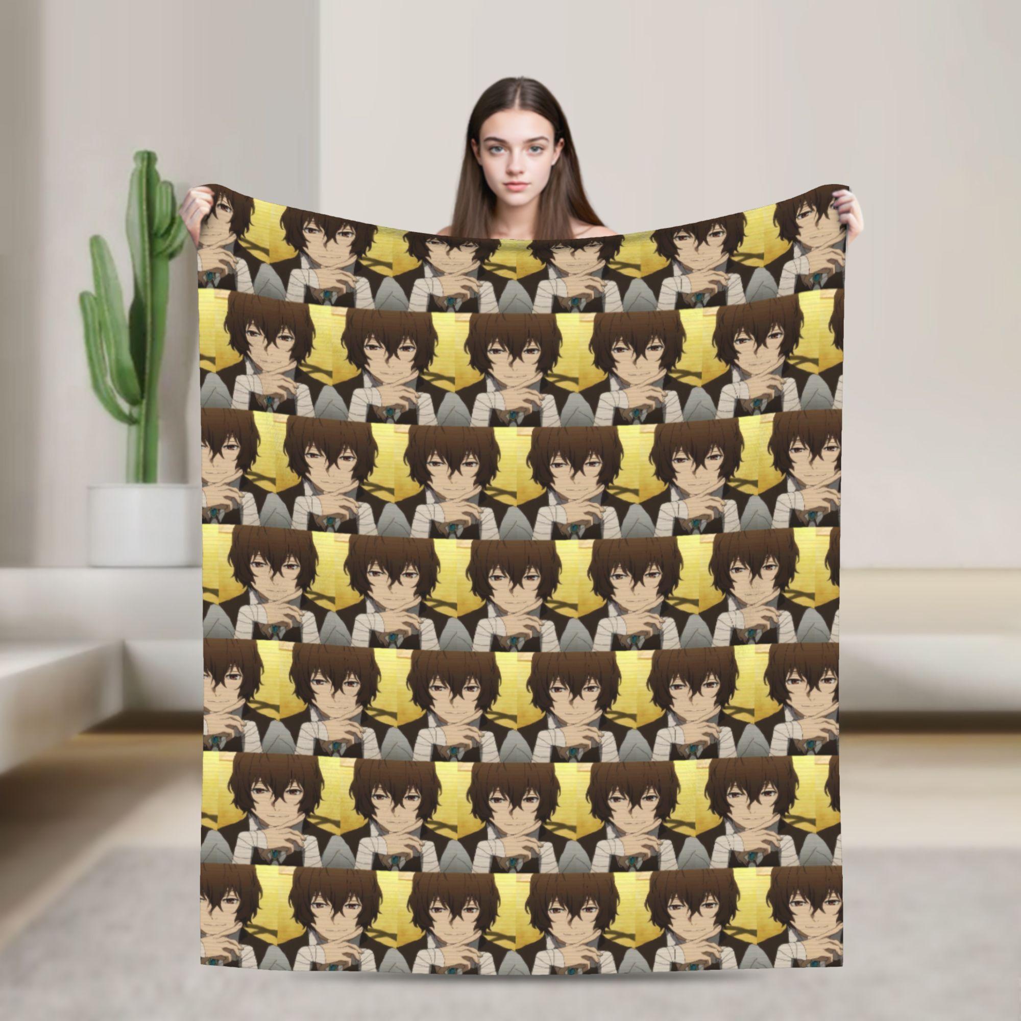 Dazai Bungo Stray Dogs Blankets Flannel All Season Multifunction Ultra-Soft Throw Blankets for Bed Car Bedspread 75x90cm
Dazai Bungo Stray Dogs Blankets Flannel All Season Multifunction Ultra-Soft Throw Blankets for Bed Car Bedspread 75x90cm