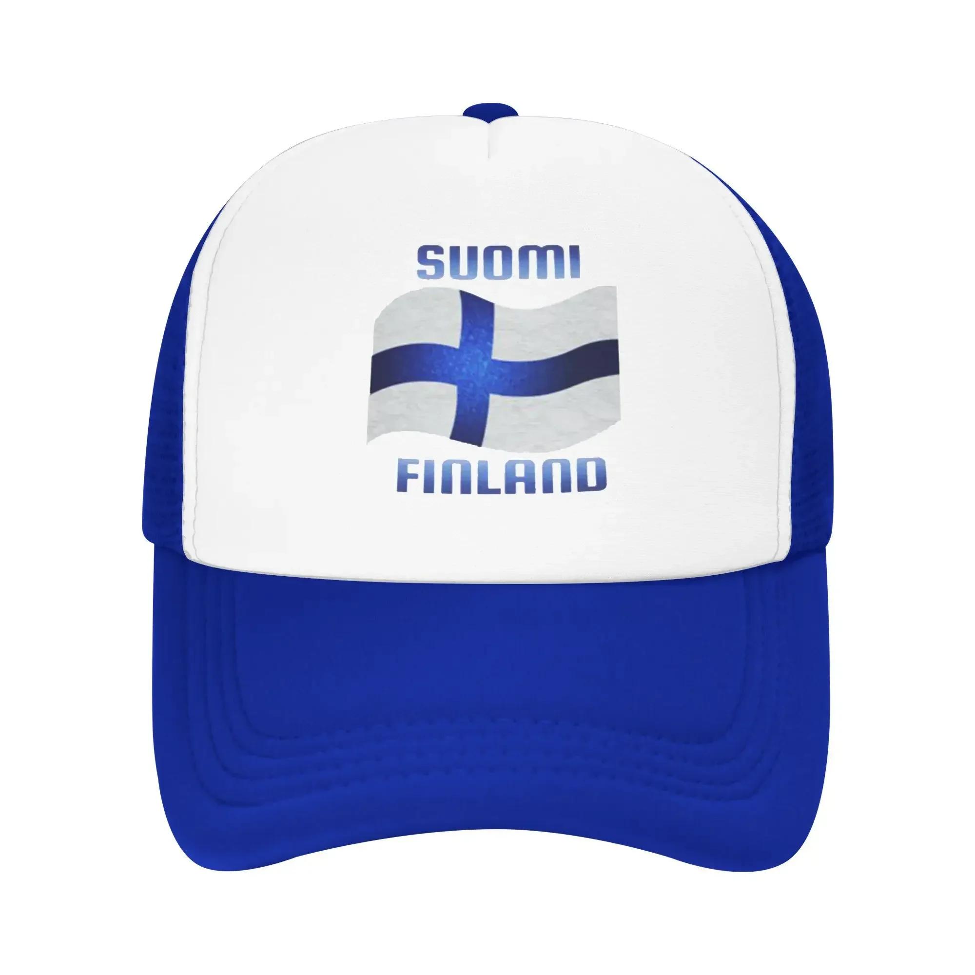 Suomi Flag of Finland Blue Cross Summer Mesh Baseball Caps Women Men Unisex Female Beach Sunscreen Hats Hip Hop Trucker Cap One Size
Suomi Flag of Finland Blue Cross Summer Mesh Baseball Caps Women Men Unisex Female Beach Sunscreen Hats Hip Hop Trucker Cap One Size