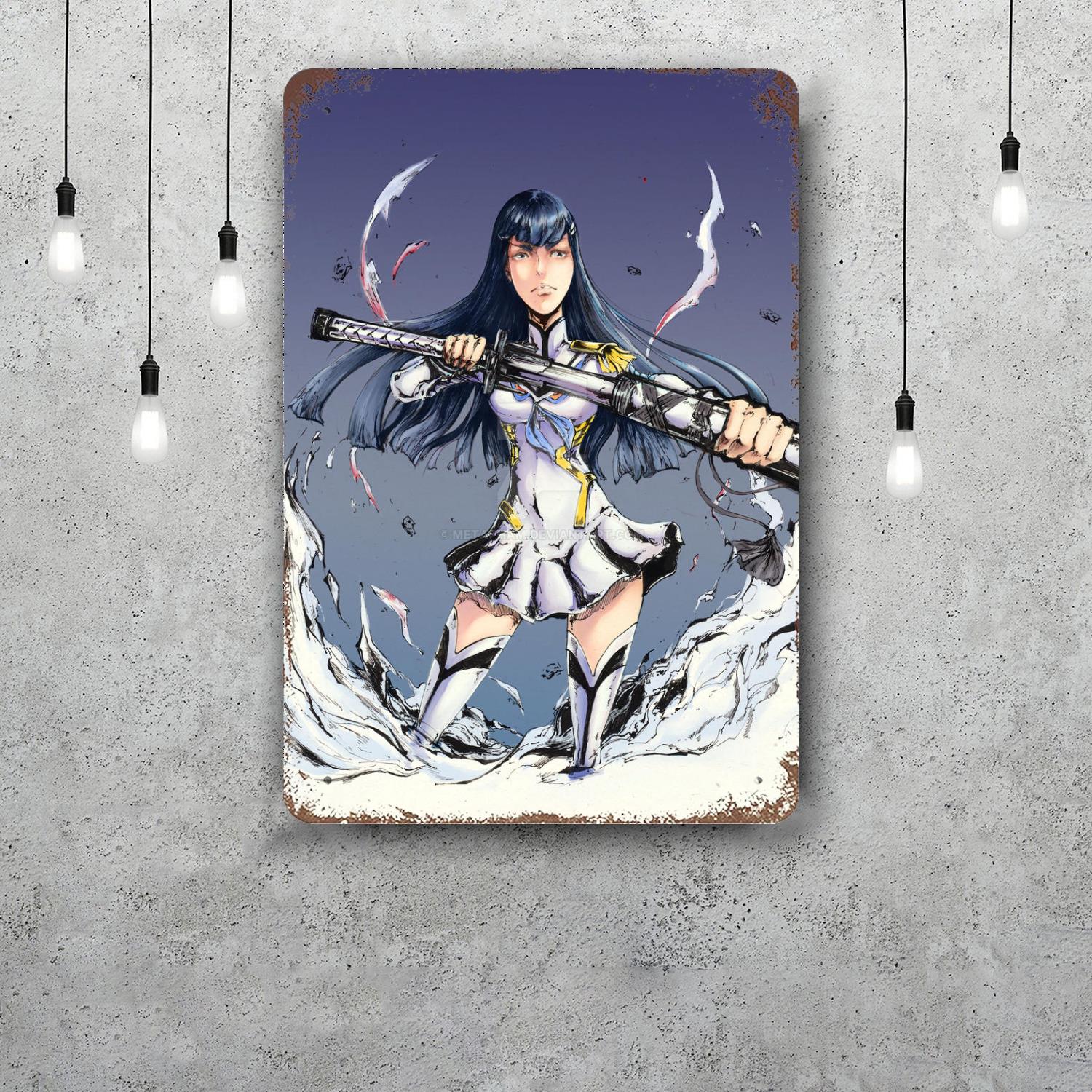 satsuki kiryuin Classic Poster Rusty Metal Plaque Retro Decorative Plate Bar Man Cave Garage Club Metal Sign Wall Decoration 20x30cm(7.8x11.8inch)
satsuki kiryuin Classic Poster Rusty Metal Plaque Retro Decorative Plate Bar Man Cave Garage Club Metal Sign Wall Decoration 20x30cm(7.8x11.8inch)