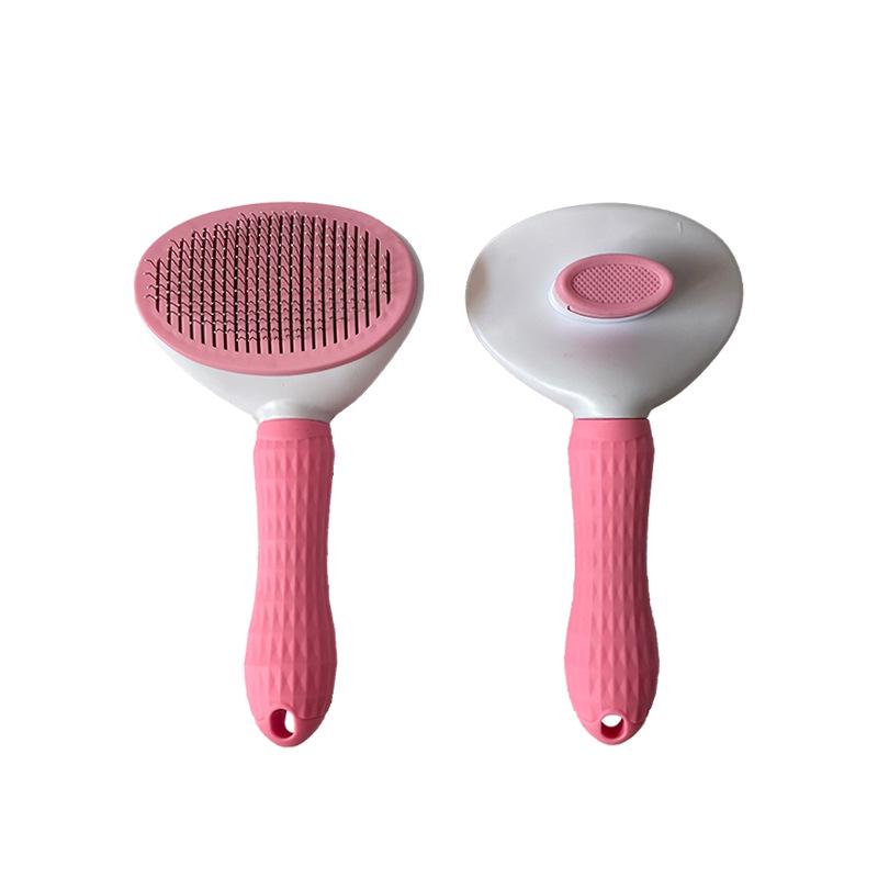 Pet Hair Removal Massage Comb for Cats and Dogs – Fine Needle Design for Long and Short Hair Fine Needle One-Button Removal (Card Packaging) розовый
Pet Hair Removal Massage Comb for Cats and Dogs – Fine Needle Design for Long and Short Hair Fine Needle One-Button Removal (Card Packaging) розовый