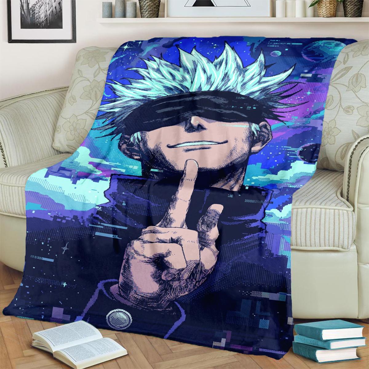 Jujutsu Kaisen Themed Flannel Blanket Warm Comfortable for Bedrooms, Sofas, Beds, Chairs, Picnics, Travel 75x90cm
Jujutsu Kaisen Themed Flannel Blanket Warm Comfortable for Bedrooms, Sofas, Beds, Chairs, Picnics, Travel 75x90cm