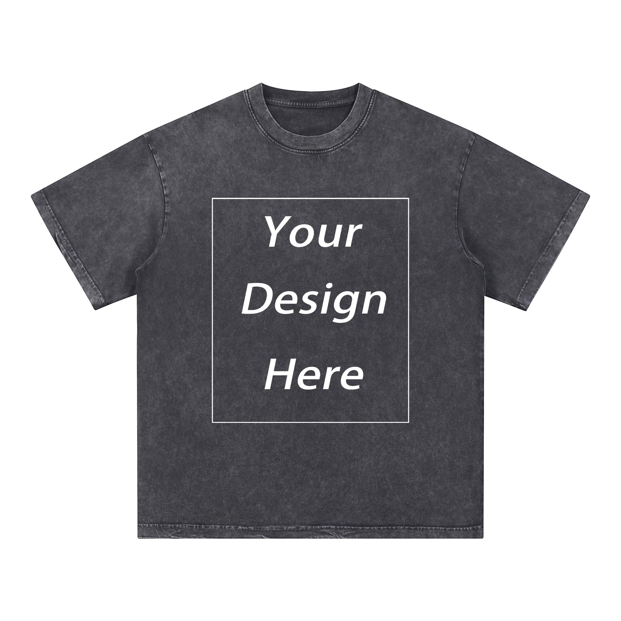 220 GSM 100% Cotton Acid Wash T-Shirt Customized Pattern Unisex Short Sleeve Tees XXXL кавовий
220 GSM 100% Cotton Acid Wash T-Shirt Customized Pattern Unisex Short Sleeve Tees XXXL кавовий