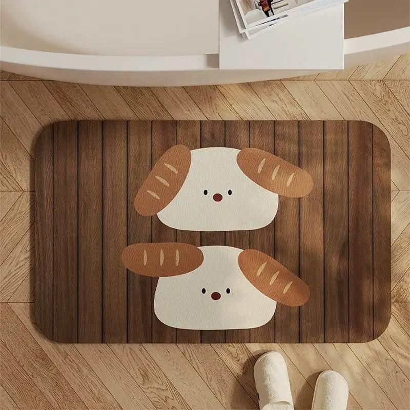 Puppy bathroom absorbent floor mat soft diatom mud non-slip foot pad toilet bathroom door dirt-resistant quick drying 40X60cm 15.7X23.6in
Puppy bathroom absorbent floor mat soft diatom mud non-slip foot pad toilet bathroom door dirt-resistant quick drying 40X60cm 15.7X23.6in