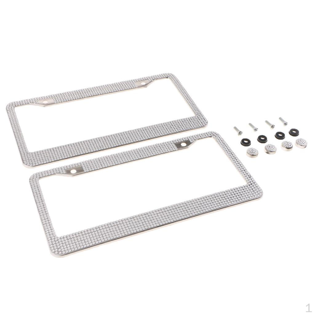 2pcs Stainless Steel Bling Rhinestone Car Holder
2pcs Stainless Steel Bling Rhinestone Car Holder