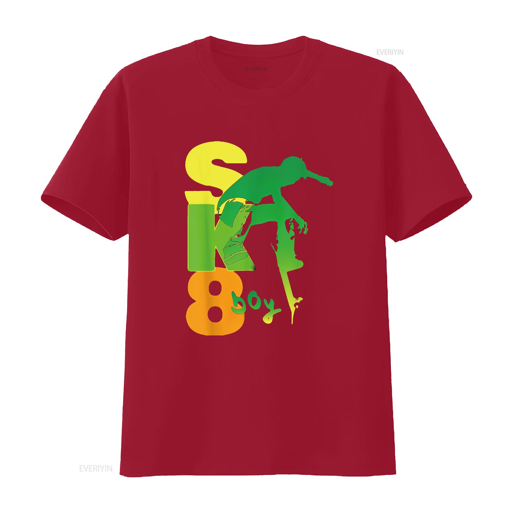 Sk8Boy Skateboard T Shirt Boys vintage Washed Soft Comfortable Versatile fashion Top For Everyday Wear Breathable Casual S
Sk8Boy Skateboard T Shirt Boys vintage Washed Soft Comfortable Versatile fashion Top For Everyday Wear Breathable Casual S