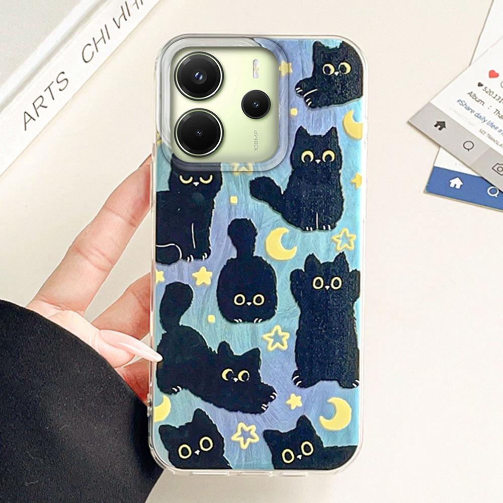 Cute Moon Black Cat Phone Case for Xiaomi Redmi Note 14 13 Pro Plus 13C A5 13T 14T Poco C71 C65 Shell Girls Back Silicone Cover Xiaomi 13T білий
Cute Moon Black Cat Phone Case for Xiaomi Redmi Note 14 13 Pro Plus 13C A5 13T 14T Poco C71 C65 Shell Girls Back Silicone Cover Xiaomi 13T білий