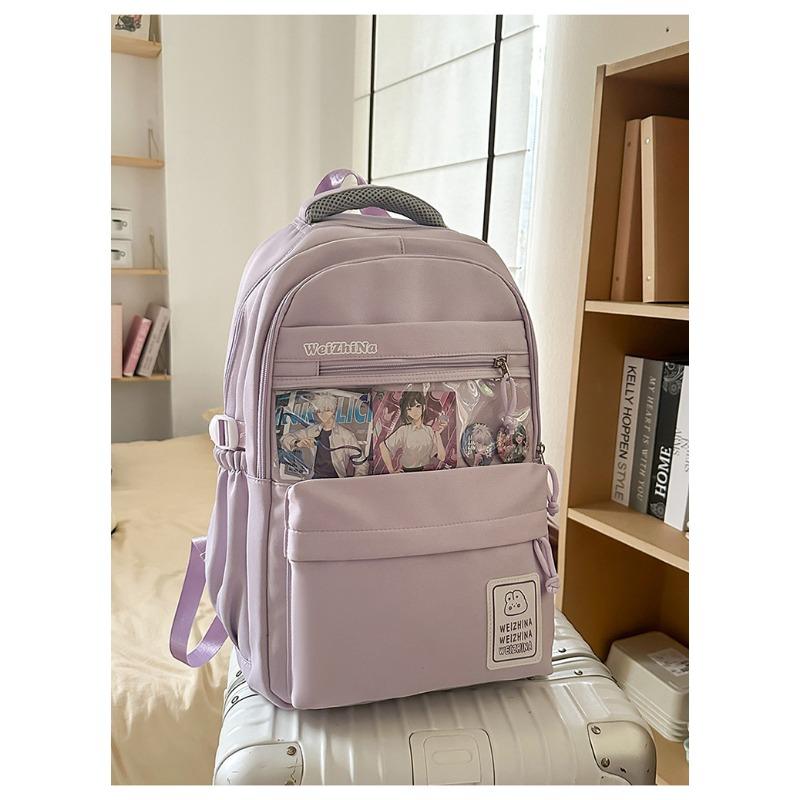 Новый школьный рюкзак отличается высокой ценностью, свежестью и миловидностью, а также является легким и вместительным рюкзаком для учеников средней школы.
Новый школьный рюкзак отличается высокой ценностью, свежестью и миловидностью, а также является легким и вместительным рюкзаком для учеников средней школы.