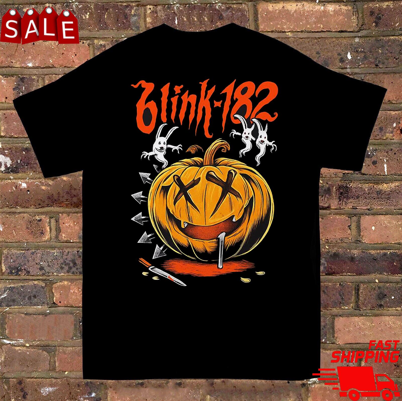 Новый! Хэллоуин Футболка группы Blink-182 с коротким рукавом JJ5780 3XL
Новый! Хэллоуин Футболка группы Blink-182 с коротким рукавом JJ5780 3XL