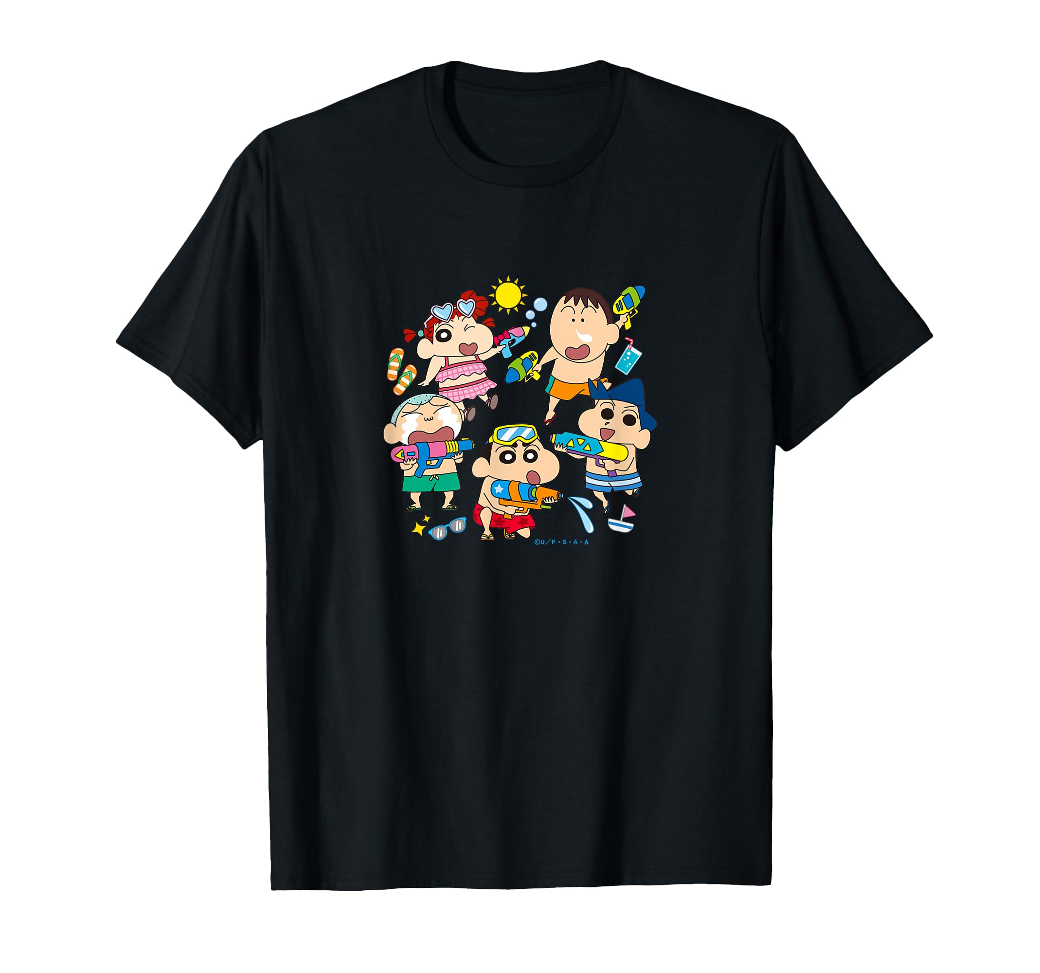 Операция по обороне Crayon Kasukabe Shin-chan Force! Вода! начинается! Футболка чёрный
Операция по обороне Crayon Kasukabe Shin-chan Force! Вода! начинается! Футболка чёрный