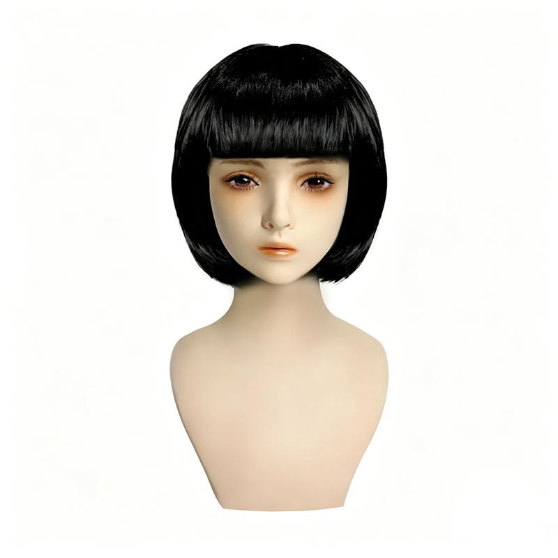 Colored Bob Synthetic Hair Wigs with Bangs for Women Halloween Costume Cosplay Party Use Black Green Purple Pink Blonde
Colored Bob Synthetic Hair Wigs with Bangs for Women Halloween Costume Cosplay Party Use Black Green Purple Pink Blonde