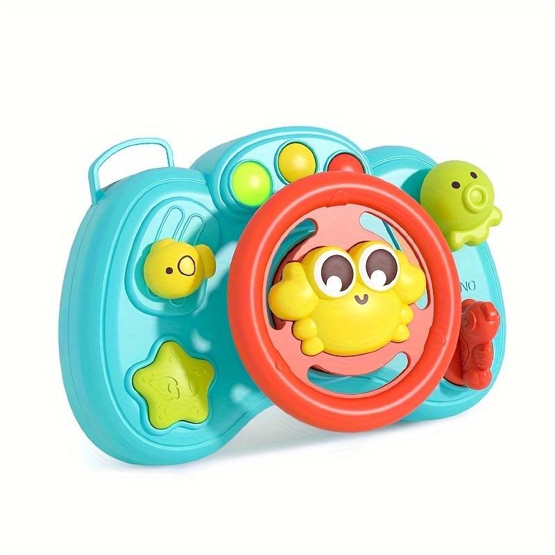 Baby Fun Steering Wheel Toy with 10 Simulated Driving Sounds Crab Toy, Early Learning Educational Toys for Cognitive Development
Baby Fun Steering Wheel Toy with 10 Simulated Driving Sounds Crab Toy, Early Learning Educational Toys for Cognitive Development