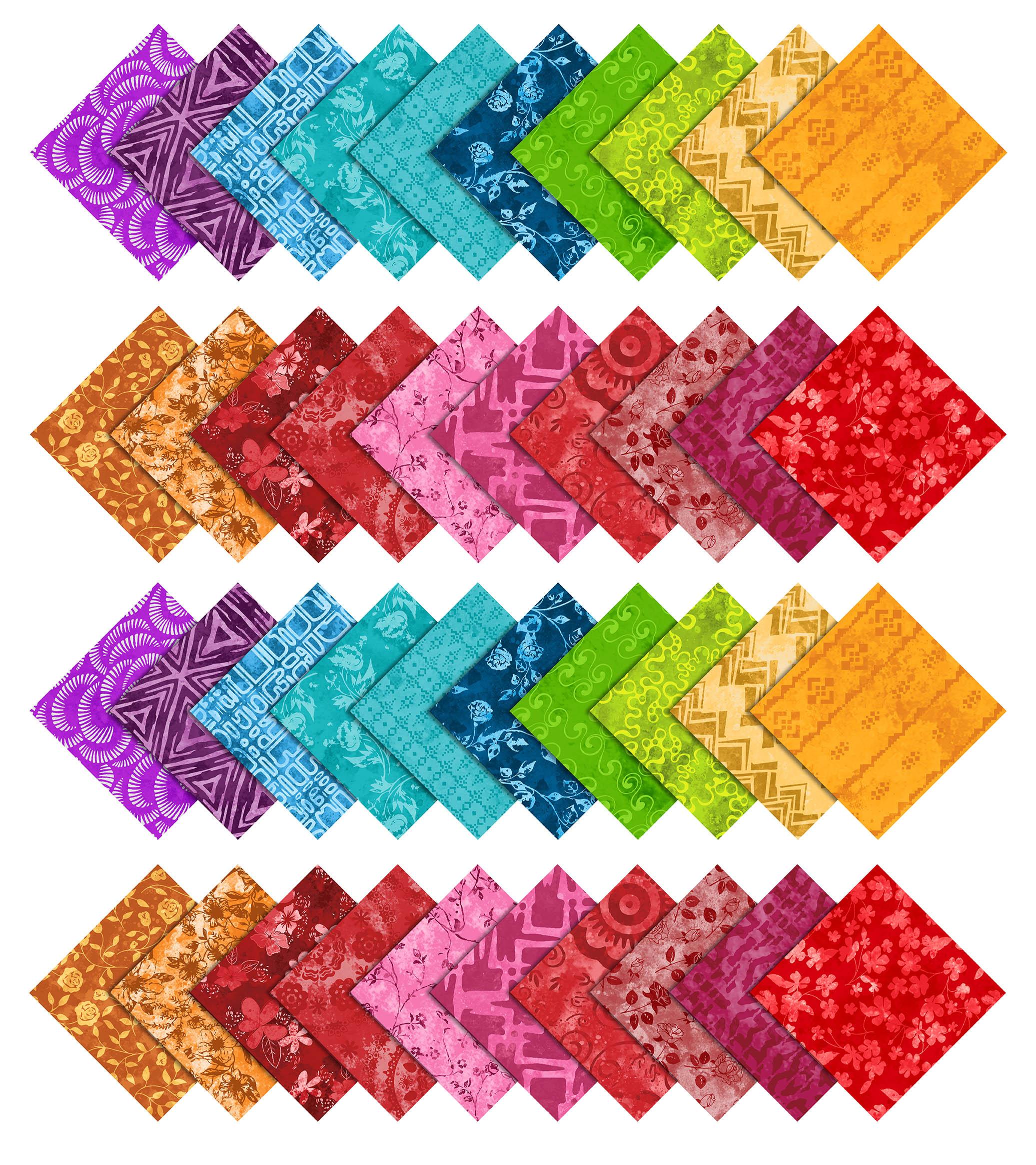 Soimoi Batik Print Precut 5-inch Cotton Fabric Quilting Squares Charm Pack DIY Patchwork Sewing 5x5 красный
Soimoi Batik Print Precut 5-inch Cotton Fabric Quilting Squares Charm Pack DIY Patchwork Sewing 5x5 красный