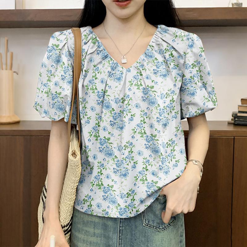 VONDA Womens Summer V Neck Short Sleeve Floral Print Casual Tee Blouse 5XL
VONDA Womens Summer V Neck Short Sleeve Floral Print Casual Tee Blouse 5XL