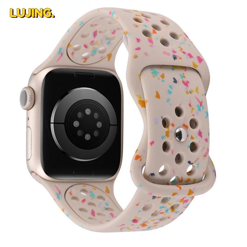 Sport Band for Apple Watch Band 49mm 45mm 44mm 42mm Recycled Plastic Soft Breathable Strap for iWatch SE 9 8 7 6 5 4 3 2 1 Silicone 41mm 40mm 38mm
Sport Band for Apple Watch Band 49mm 45mm 44mm 42mm Recycled Plastic Soft Breathable Strap for iWatch SE 9 8 7 6 5 4 3 2 1 Silicone 41mm 40mm 38mm