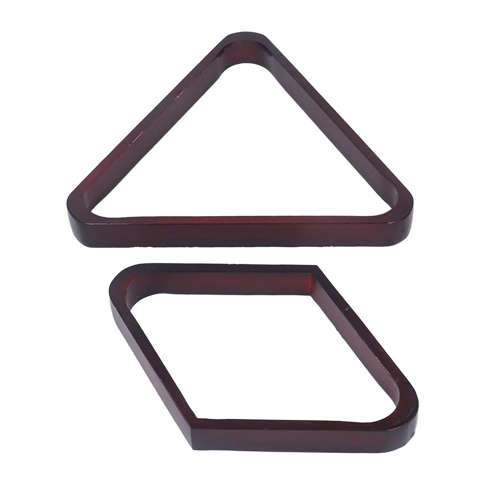 Billiard Ball Rack Set 9 Ball Stand Triangle Ball Rack Set for 5.72cm American Style Large Billiards Wine Red
Billiard Ball Rack Set 9 Ball Stand Triangle Ball Rack Set for 5.72cm American Style Large Billiards Wine Red