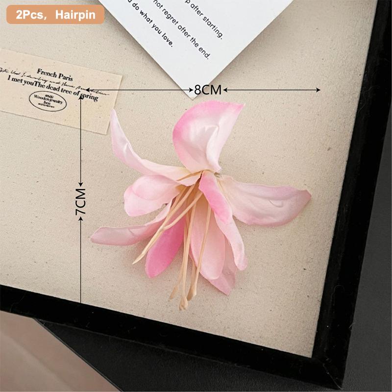 1/2Pcs Fashionable Temperament Flower Hair Clip For Women Girls Exquisite Sweet Flower Hair Clip Elegant Hair Accessories Gifts
1/2Pcs Fashionable Temperament Flower Hair Clip For Women Girls Exquisite Sweet Flower Hair Clip Elegant Hair Accessories Gifts