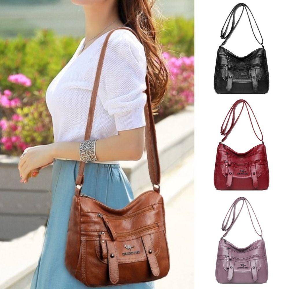 Zipper Middle Aged Mom Bag Durable Mobile Phone Bag Luxury Ladies Messenger Bag Daily чёрный
Zipper Middle Aged Mom Bag Durable Mobile Phone Bag Luxury Ladies Messenger Bag Daily чёрный