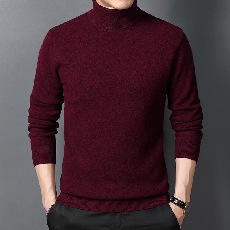 Men s High-Neck Pure Wool Long-Sleeve Fitted Sweater 165
Men s High-Neck Pure Wool Long-Sleeve Fitted Sweater 165