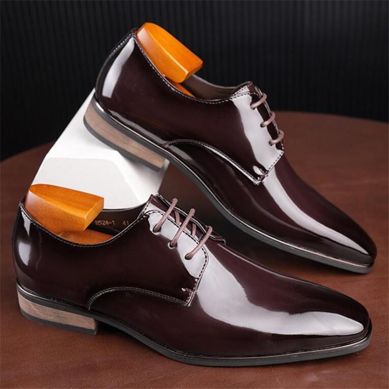 Новые туфли Оксфорды для делового джентльмена, мужские, с острым носком, лакированная кожа-зеркало, формальные, свадебные, для выпускного вечера, для платья на вечер встречи выпускников, обувь, zapatos 39 вино красного
Новые туфли Оксфорды для делового джентльмена, мужские, с острым носком, лакированная кожа-зеркало, формальные, свадебные, для выпускного вечера, для платья на вечер встречи выпускников, обувь, zapatos 39 вино красного