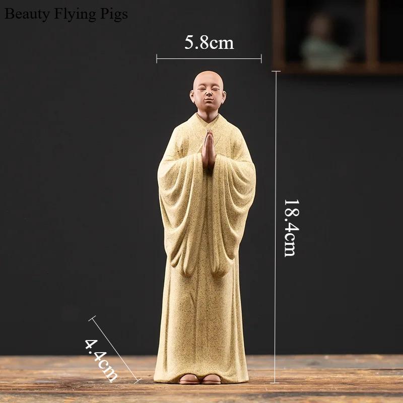 Chinese Purple Clay Sculpture, Modern Art Sculpture, Purple Clay Monk, Family Living Room, Attic Figure, Decorative Sculpture
Chinese Purple Clay Sculpture, Modern Art Sculpture, Purple Clay Monk, Family Living Room, Attic Figure, Decorative Sculpture