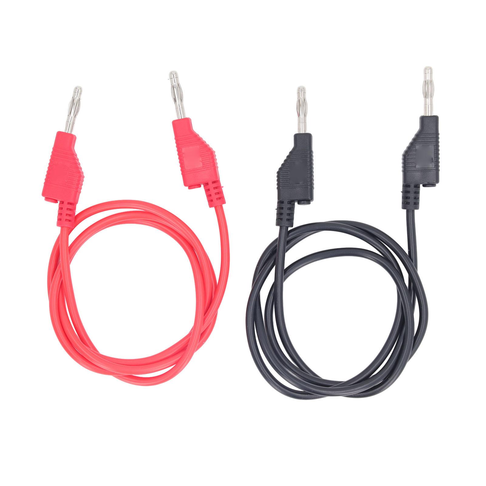 Banana to Banana Plug Test s Soft Stackable 4MM Banana Plug Test Cables Electrical Test Jumper
Banana to Banana Plug Test s Soft Stackable 4MM Banana Plug Test Cables Electrical Test Jumper