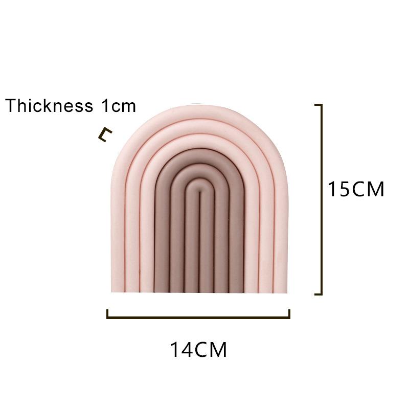Коврик для стола Rainbow, термостойкий коврик, подставка под стакан, многофункциональные держатели для кухонных принадлежностей, коврик для прихватки S
Коврик для стола Rainbow, термостойкий коврик, подставка под стакан, многофункциональные держатели для кухонных принадлежностей, коврик для прихватки S