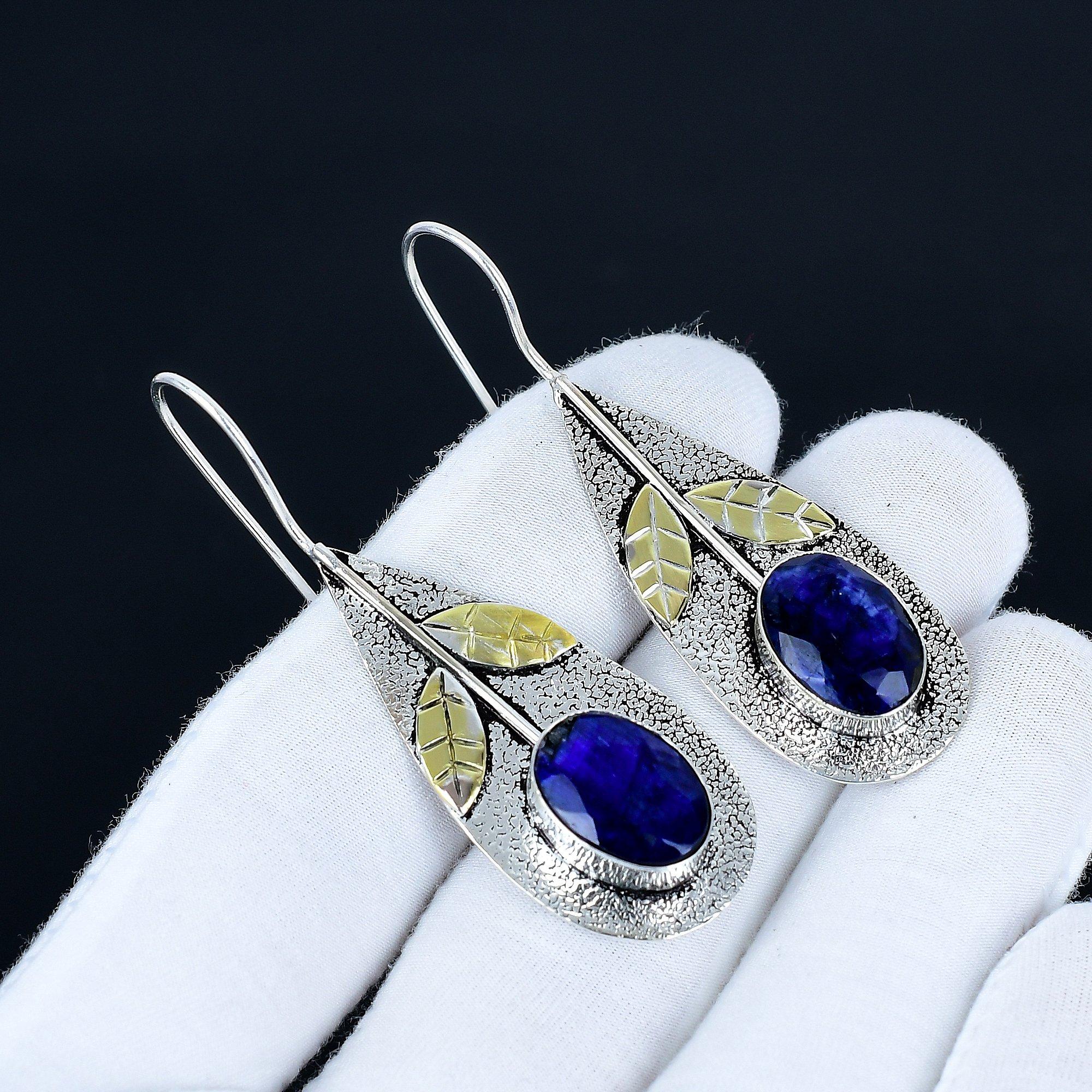 Серьги с драгоценным камнем «Синий сапфир», серьги из стерлингового серебра 925 пробы, серебряные серьги ручной работы в подарок, серьги-подвески с сапфиром, подарок на День святого Валентина 6 Cm синий
Серьги с драгоценным камнем «Синий сапфир», серьги из стерлингового серебра 925 пробы, серебряные серьги ручной работы в подарок, серьги-подвески с сапфиром, подарок на День святого Валентина 6 Cm синий