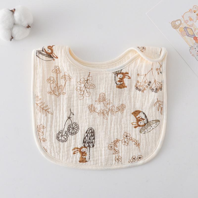 Six-Layer Cotton Gauze U-Shape Baby Bib for Drool, Feeding, and Spit-Up Prevention
Six-Layer Cotton Gauze U-Shape Baby Bib for Drool, Feeding, and Spit-Up Prevention