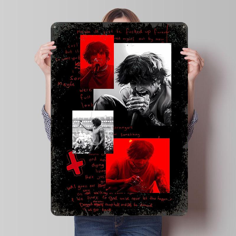 Red Black Collage Music Metal Poster Customized Wall Art Retro Vintage Tinplate Signs for Bedroom Decoration Room Wand Deko 7.9x11.8In(20x30cm)
Red Black Collage Music Metal Poster Customized Wall Art Retro Vintage Tinplate Signs for Bedroom Decoration Room Wand Deko 7.9x11.8In(20x30cm)