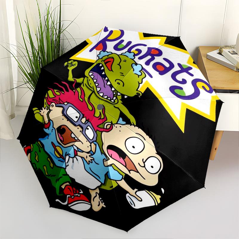 Chuckie Tommy Dinosaur Automatic 3 Fold Umbrella Design, Cute Cartoon Pattern, Portable Outdoor Umbrella, Perfect, Holiday Gift .C007
Chuckie Tommy Dinosaur Automatic 3 Fold Umbrella Design, Cute Cartoon Pattern, Portable Outdoor Umbrella, Perfect, Holiday Gift .C007